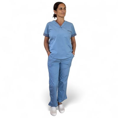 Ambo Modelo Paloma (P177)   -  Pantalon con Tajo
