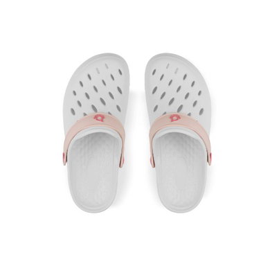 Zuecos  Blanco Bicolor EASY- Boaonda    