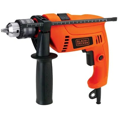 Taladro Percutor Hd555 Eléctrico De 13mm Black+decker
