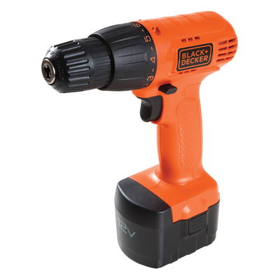 Taladro Inalámbrico Black+ Decker CD121K 12V con Maletín