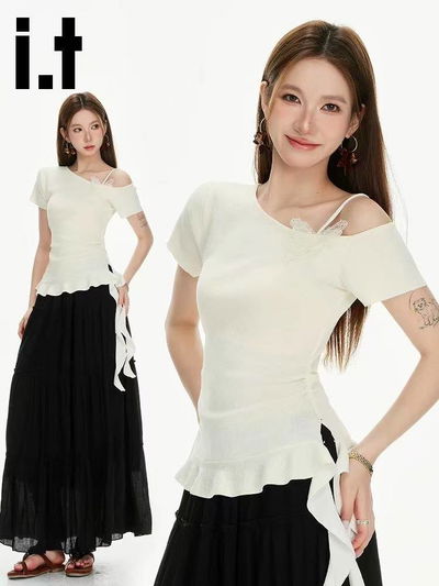 Blusa desparejo diseño unico 