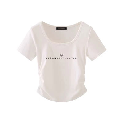 Blusa tipo tejido blanco 