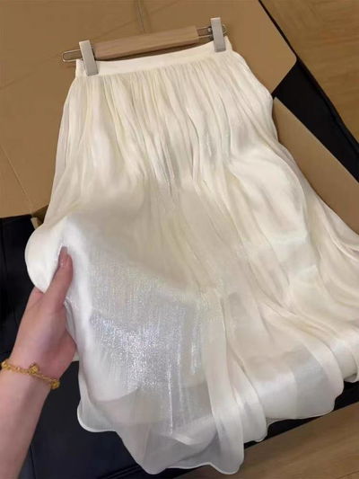 Pollera larga chic elegante