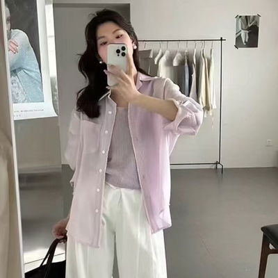 防晒衣 camisa con musculosa