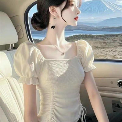 Blusa crema primavera verano 