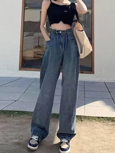 Jean ajustable ancho talle S