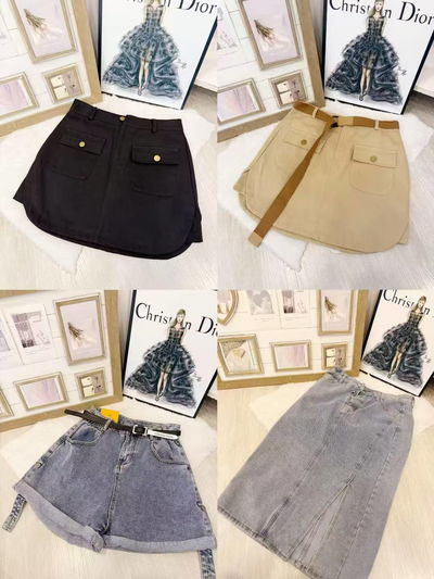short/pollera talle L
