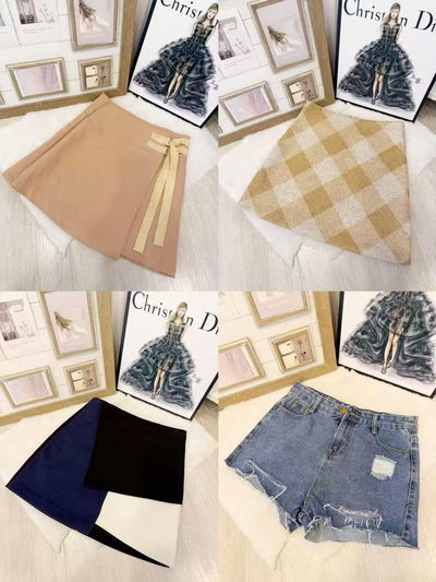 short/pollera talle M