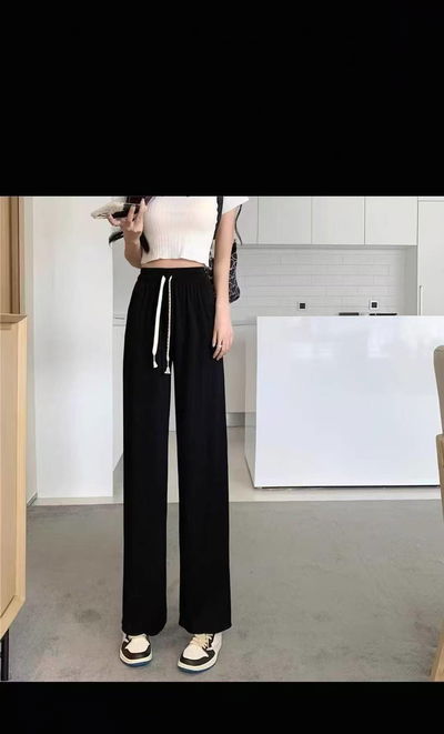 Pantalon negro veraniego 