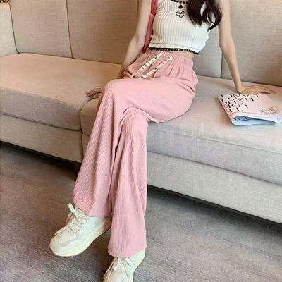 Pantalon veraniego rosa