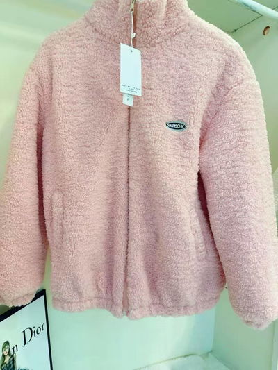 Abrigo de polarizado rosa sakura 