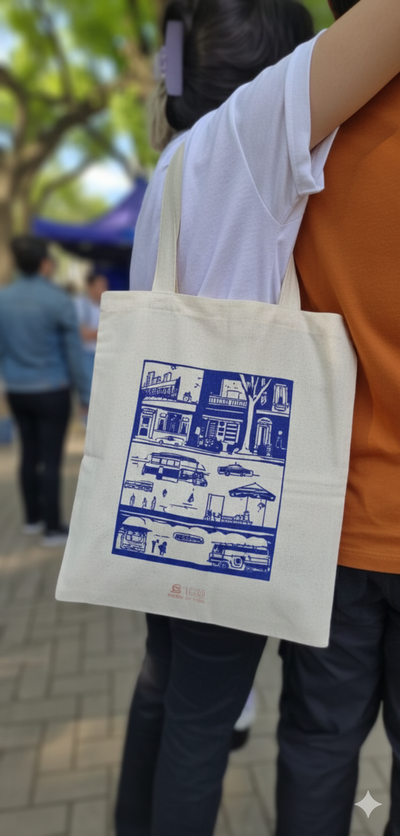 Tote Clásica Cruda PERSONALIZADA por mayor