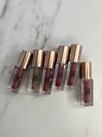 Lip Gloss con Glitter TEI