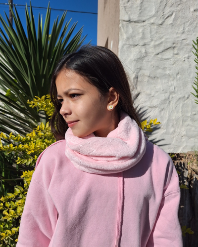 Cuellito Infantil Estrellas Rosa