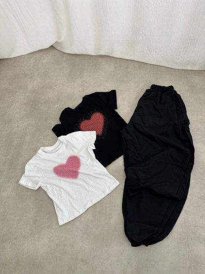 REMERA SPARK HEART