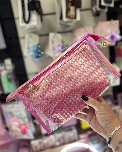 SET NECESER X3 FUCSIA PERLA