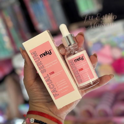 SERUM FACIAL 4 EN 1 NIACINAMIDA, AGUA DE ROSAS, GLICERINAY ÁCIDO HIALURÓNICO