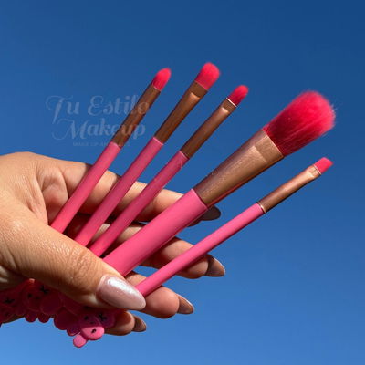 SET MINI OSITO FUCSIA