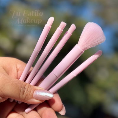 SET BROCHA MINI ROSA