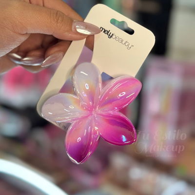 BROCHE HAWÁI PERLADO rosado