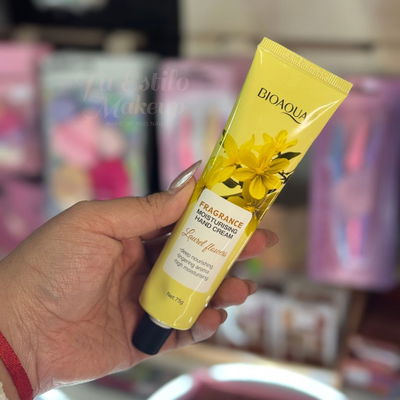 CREMA PARA MANO BIOAQUA - FLORES DE LAUREL