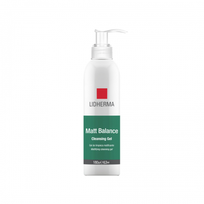 Gel de limpieza matificante Lidherma