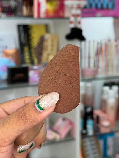 Esponja Glass Ruby Rose Marron