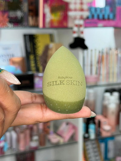 Esponja Ruby Rose Verde Silk Skin