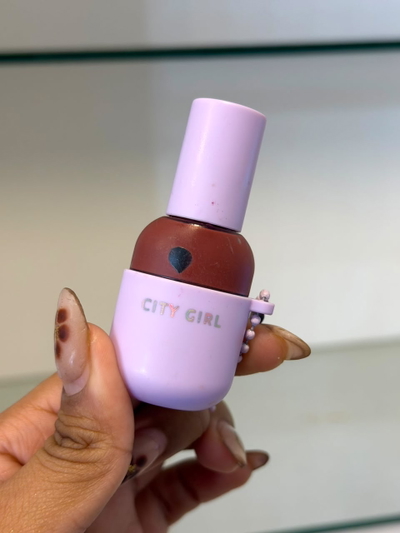 Mini Labial Liquido con Llavero City 