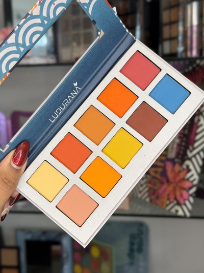 Paleta de Sombras Citrus Ocean Ludurana 