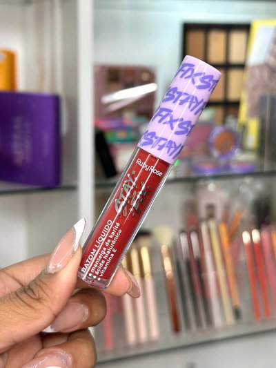 Labial Liquido Mate Stay Fix Ruby Rose 