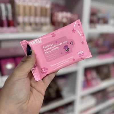 TOALLITAS DESMAQUILLANTES ROSA MELY