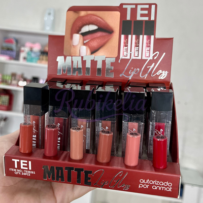 Labial mate TEI cuadrado