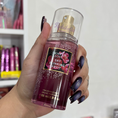Body mist/Perfume con brillos