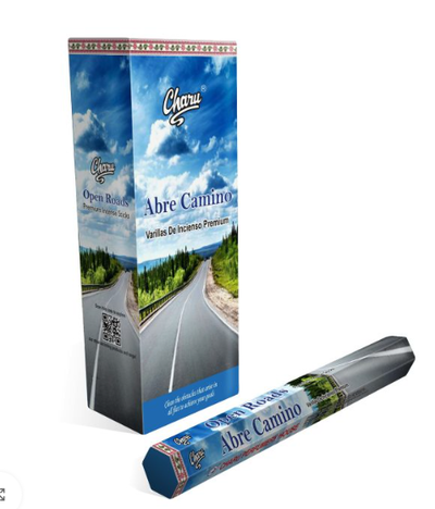 Sahumerios Charu Hexagonal Abre Caminos 20u