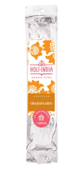 Sahumerios Holi India Desatanudos 15u