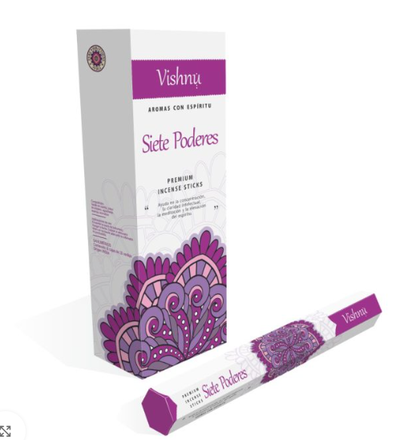 Sahumerios Vishnu Siete Poderes 20u