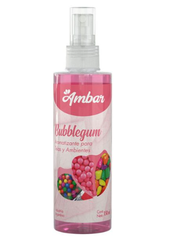 Aromatizante textil Ambar Bubblegum 150ml