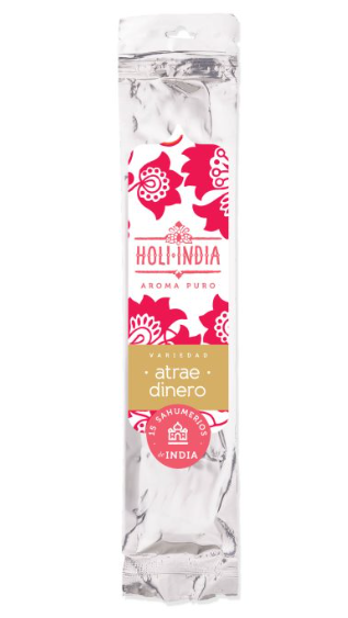 Sahumerios Holi India Atrae Dinero 15u