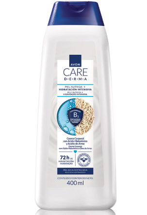Crema de cuerpo Avon Care Derma Ácido Hialurónico