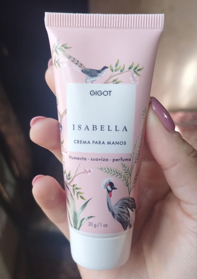 Crema para Manos perfumada Isabella Gigot 