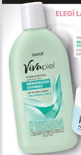 Crema Corporal Viva piel Hidratación Express Gigot