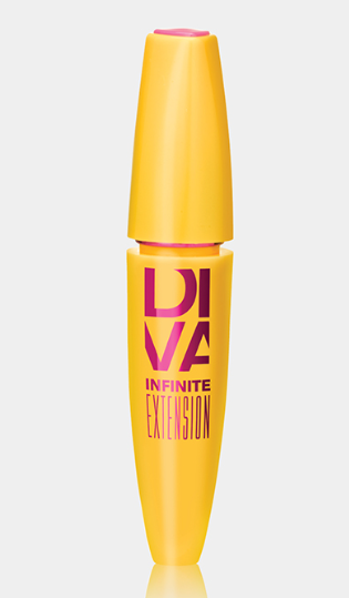 Máscara de pestañas Diva Infinite Extension