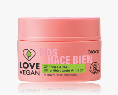 Crema Facial Love Vegan Glutten Free