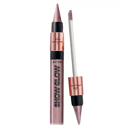 Sombra Dual para Párpados Avon Show Glow Lilac Haze