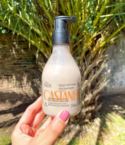 Jabón líquido Cremoso para Manos Ekos Castañas 250ml