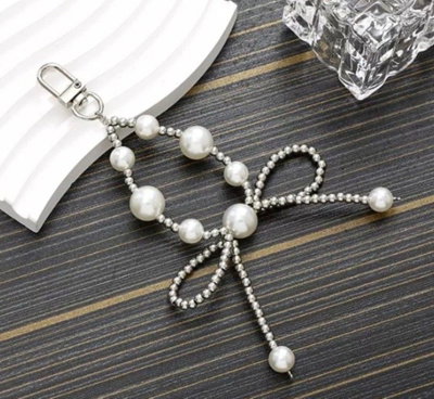 Colgante perlas