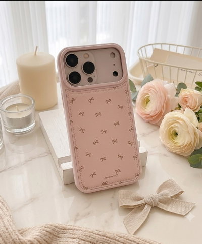 Case Pink Moñitos Minis
