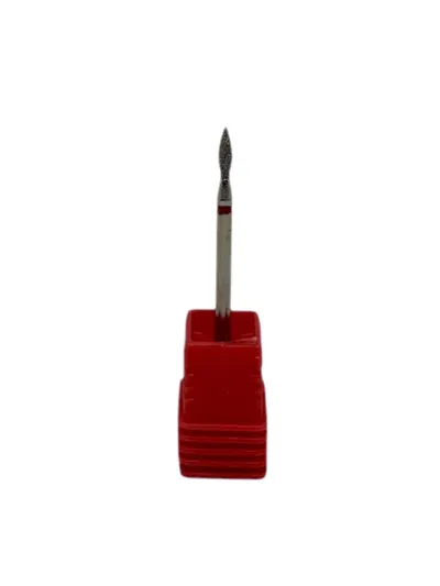 Fresa diamantada Flama corto roja