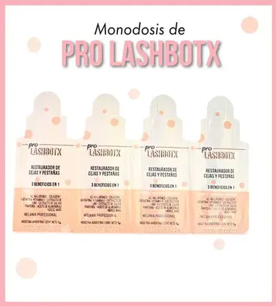 Pro lash botox monodosis 1gr x4U Melania